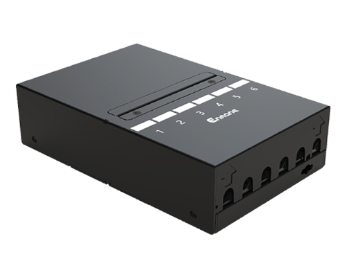 1U 6 Port-FTP Blank Patch Panel