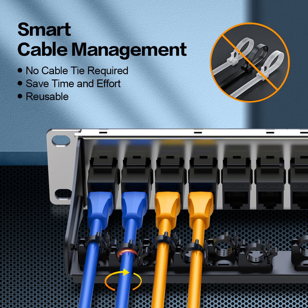 1U 12 Port-FTP Blank Patch Panel