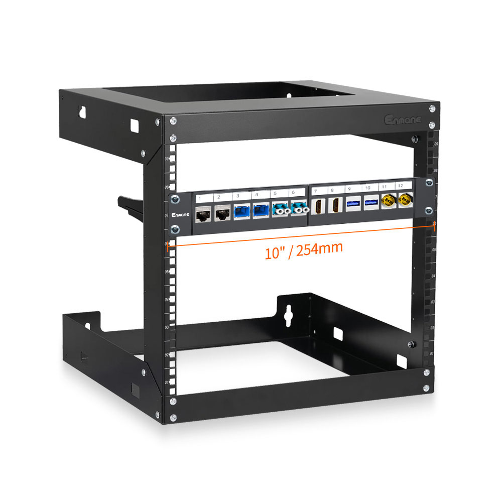 1U 12 Port FTP Blank Patch Panel with Removable Bracket