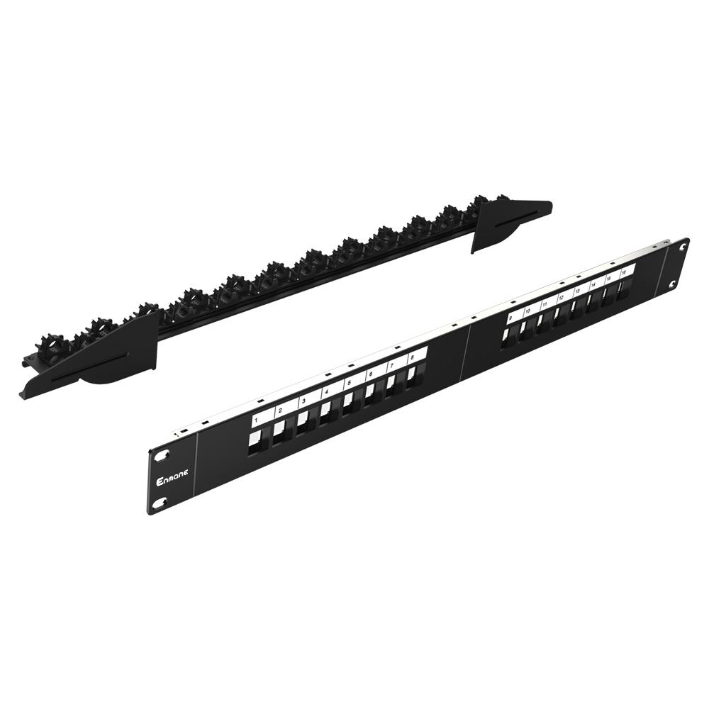 1U 16 Port-FTP Blank Patch Panel