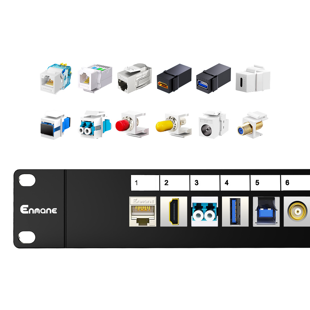 1U 16 Port-FTP Blank Patch Panel