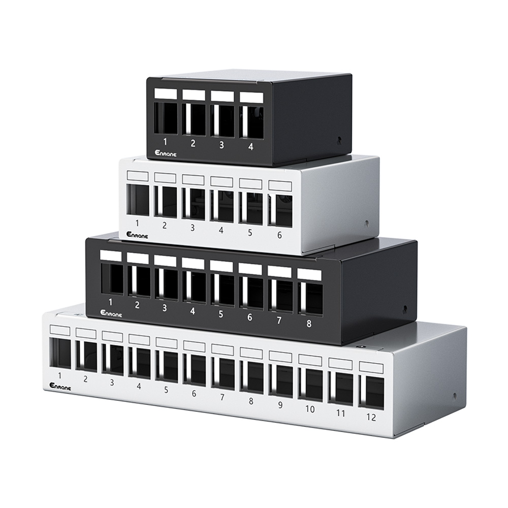 1U 4 Port-FTP Blank Patch Panel