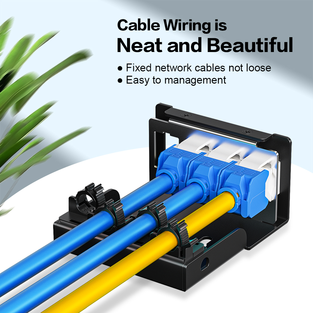 1U 4 Port-FTP Blank Patch Panel