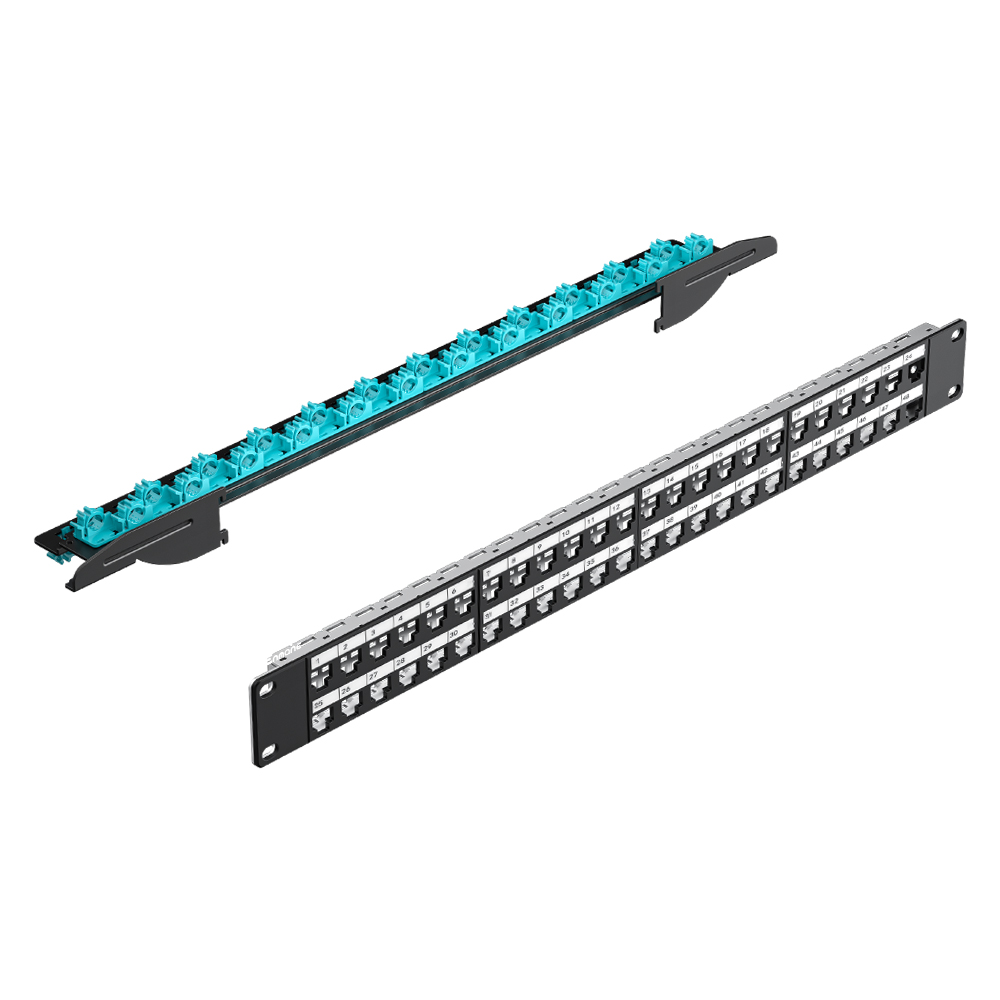 1U 48 Port-FTP Blank Patch Panel