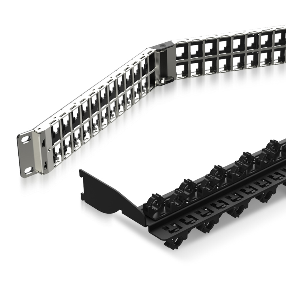 1U 48 Port-FTP Blank Patch Panel