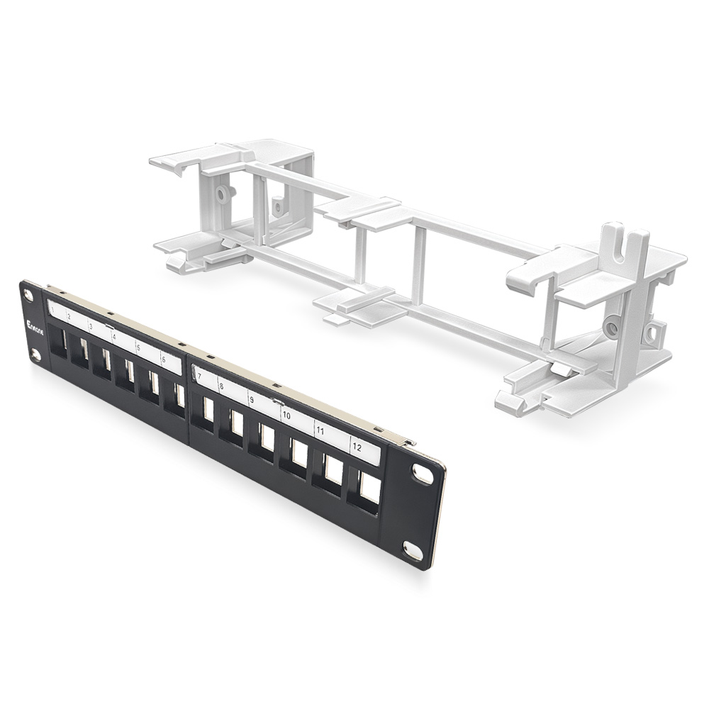 1U 12 Port-FTP Blank Patch Panel