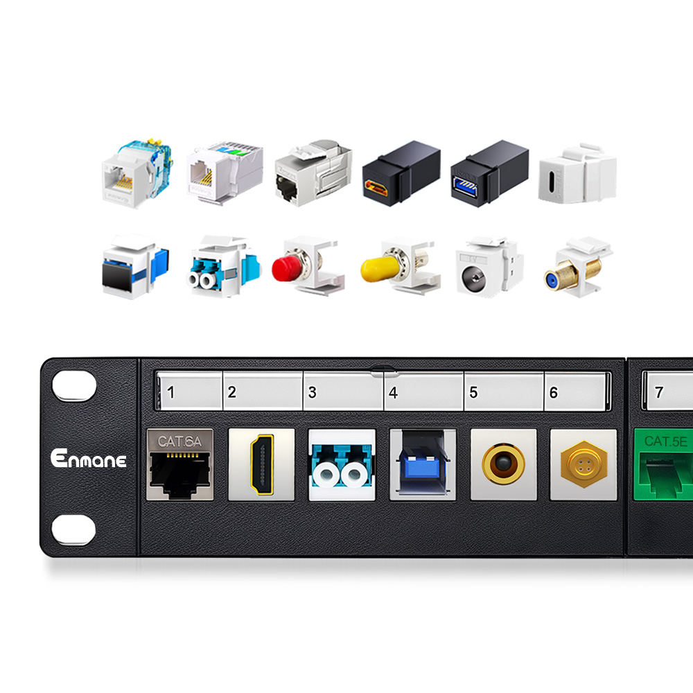 1U 12 Port-FTP Blank Patch Panel