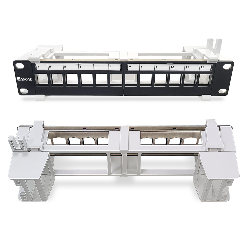 1U 12 Port-FTP Blank Patch Panel