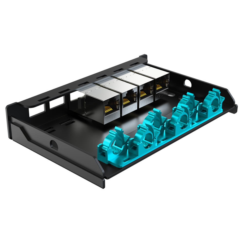 0.5U 6 Port-Blank Patch Panel