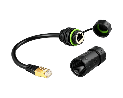 M20 Cat.6/Cat.6A Waterproof RJ45 Cable Assembly
