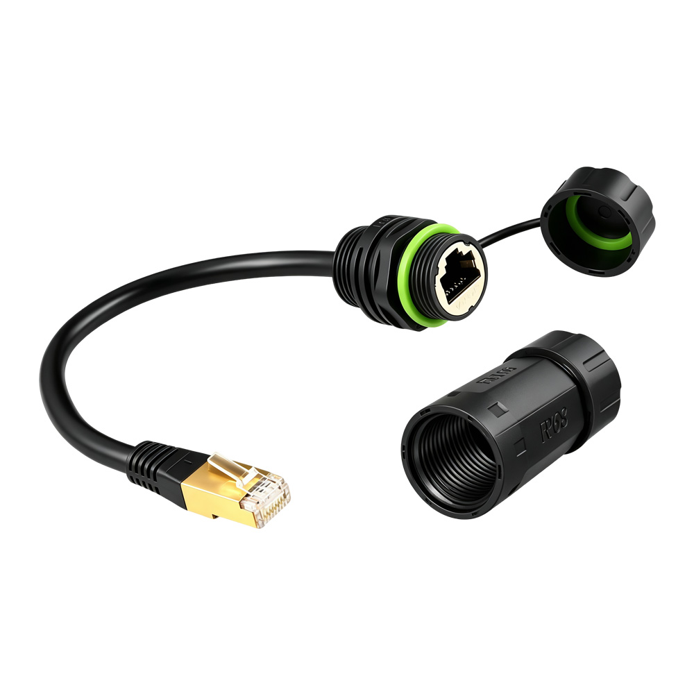 M20 Cat.6/Cat.6A Waterproof RJ45 Cable Assembly