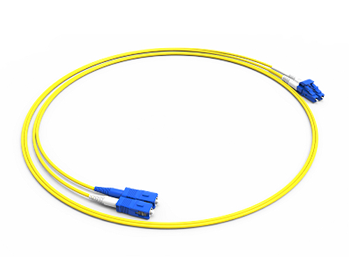 SC-LC Multimode Duplex Fiber Optical Patch Cord
